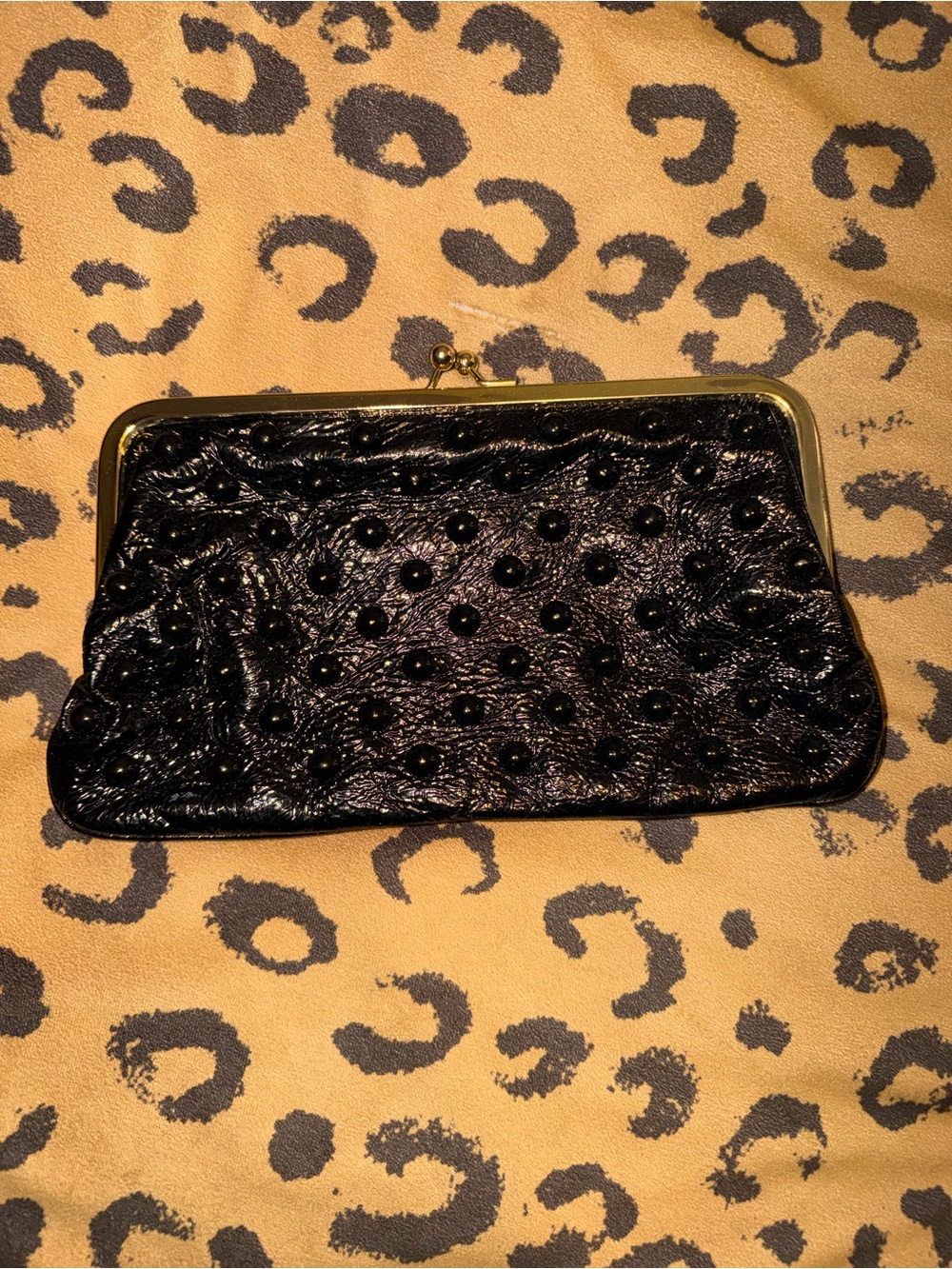 GoldenBleu clutch